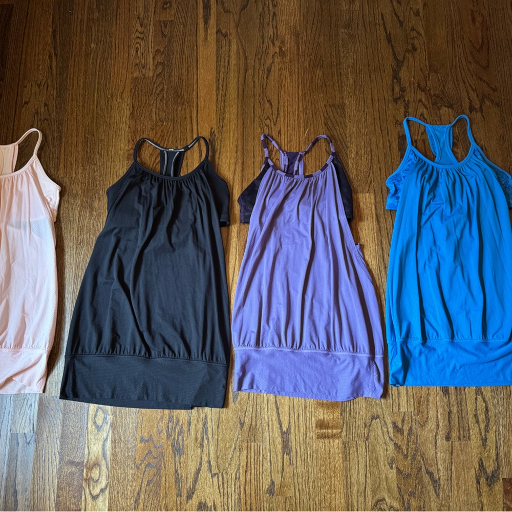 Lululemon tops, size 4. Good condition.